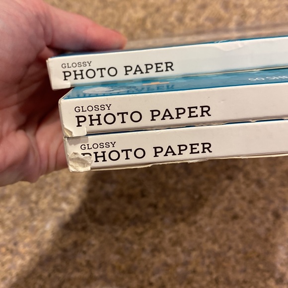 Never Opened 3 Packs Pen + Gear Glossy Photo Paper 8.5x11 50 Sheets Per Pack - Picture 8 of 12